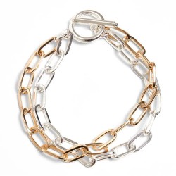 бижутерия,urban,classics,bracelet,gold,silver,(golden)