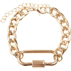 бижутерия,urban,classics,fastener,bracelet,gold,(golden)
