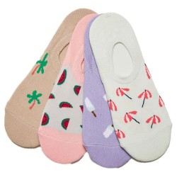чорапи,дамски,чорапи,urban,classics,tb5179,short,socks,4,pairs,multicolor,(multicolor)