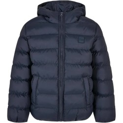 Яке Urban classics Basic Bubble jacket - Blue (Navy / White / Navy) яке,детски,якета,и,палта,urban,classics,basic,bubble,jacket,blue,(navy,white,navy)