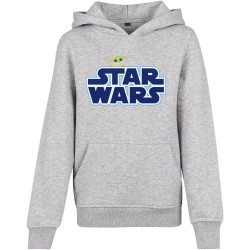 суичър,детски,блузи,mister,tee,star,wars,blue,logo,hoodie,grey