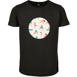 детска,тениска,детски,тениски,mister,tee,yoga,girls,short,sleeve,t,shirt,black,(black)