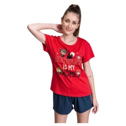 пижама,дамски,пижами,cerdá,harry,potter,2200009101,pyjama,red,(dark,red)