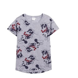 тениска,дамски,тениски,cerdá,minnie,short,sleeve,t,shirt,gray,(grey)
