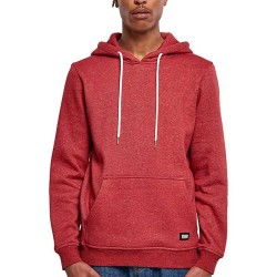 суичър,мъжки,пуловери,urban,classics,basic,hoodie,blood,stone,melange,(red)