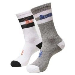 чорапи,мъжки,чорапи,mister,tee,heaven,hell,long,socks,2,pairs,multicolor,(grey,white)
