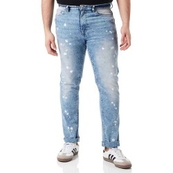 дънки,мъжки,панталони,southpole,stretch,signature,jeans,blue,(light,sand,splatter)