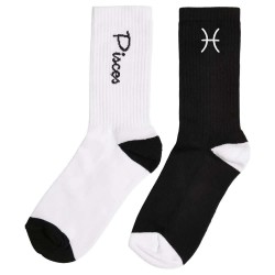 чорапи,мъжки,чорапи,urban,classics,zodiac,long,socks,2,pairs,black,white,pisces,(multicolor)