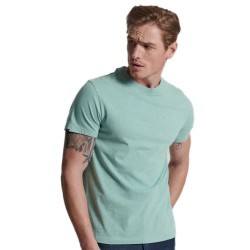 Тениска Superdry Essential Small Logo short sleeve T-shirt - Grey (Sage Marl) тениска,мъжки,тениски,дамски,тениски,superdry,essential,small,logo,short,sleeve,t,shirt,grey,(sage,marl)