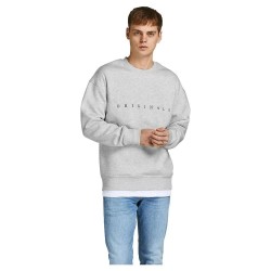 блуза,мъжки,пуловери,jack,&,jones,copenhagen,sweatshirt,grey,(white,melange,relaxed,fit,scan,navy,emb)