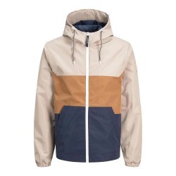 Яке Jack & jones Luke SN jacket - White (Rubber / Detail Blocking) яке,мъжки,якета,jack,&,jones,luke,sn,jacket,white,(rubber,detail,blocking)