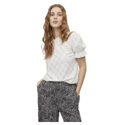 тениска,дамски,тениски,vila,vikawa,flounce,short,sleeve,t,shirt,optical,snow,(white)