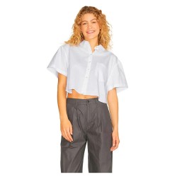 риза,с,къс,ръкав,дамски,блузи,дамски,ризи,jack,&,jones,molly,relaxed,oxford,jjxx,short,sleeve,shirt,white,(white)