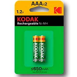 батерии,kodak,ni,mh,aaa,lr3,650mah,rechargeable,battery,2,units,green,yellow,(green)