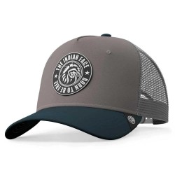 шапка,всички,шапки,the,indian,face,born,to,be,free,trucker,cap,grey