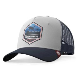 шапка,всички,шапки,the,indian,face,born,to,dive,trucker,cap,white