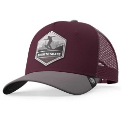 шапка,всички,шапки,the,indian,face,born,to,skate,trucker,cap,red