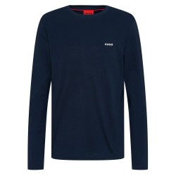 Тениска HUGO Derol222 long sleeve T-shirt - Blue (Dark Blue) тениска,мъжки,тениски,дамски,тениски,hugo,derol222,long,sleeve,t,shirt,blue,(dark,blue)