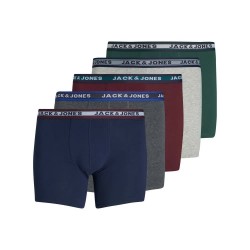 боксерки,мъжко,бельо,jack,&,jones,boxers,5,units,grey