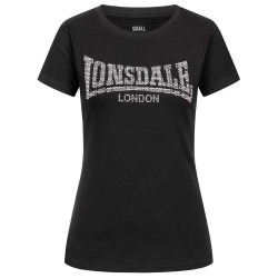 тениска,дамски,тениски,lonsdale,bekan,short,sleeve,t,shirt,black,(black,white)