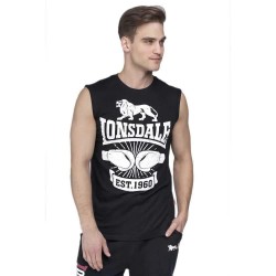 тениска,мъжки,тениски,lonsdale,cleator,sleeveless,t,shirt,black,(black)