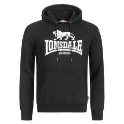 суичър,мъжки,пуловери,lonsdale,fremington,hoodie,black,(black,white)
