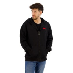 блуза,мъжки,пуловери,lonsdale,latheron,full,zip,sweatshirt,black,(black,red)