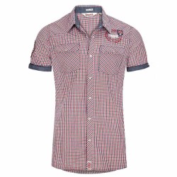 Риза с къс ръкав Lonsdale Reigate short sleeve shirt - Multicolor (Navy / Red / White) риза,с,къс,ръкав,мъжки,ризи,lonsdale,reigate,short,sleeve,shirt,multicolor,(navy,red,white)