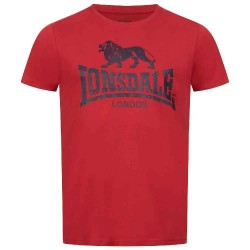 тениска,мъжки,тениски,lonsdale,silverhill,short,sleeve,t,shirt,red,(dark,red,navy)