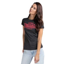 тениска,дамски,тениски,lonsdale,tulse,short,sleeve,t,shirt,black,(marl,black)