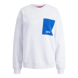 блуза,дамски,блузи,jack,&,jones,avery,relaxed,jjxx,sweatshirt,white,(bright,white,print,blue,lolite,square)
