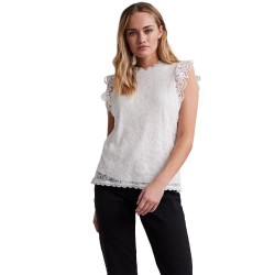 дамски,блузи,дамски,ризи,pieces,olline,lace,sleeveless,blouse,blue,(cloud,dancer)