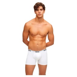 боксерки,мъжко,бельо,boss,power,boxers,3,units,white