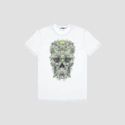 тениска,мъжки,тениски,antony,morato,mmks02168,fa100144,1000,slim,fit,short,sleeve,t,shirt,white,(white)