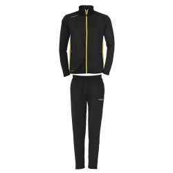 Анцуг Uhlsport Essential Classic tracksuit - Black (Black / Lime Yellow) анцуг,детски,анцузи,uhlsport,essential,classic,tracksuit,black,(black,lime,yellow)