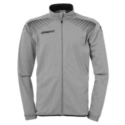 Яке Uhlsport Goal Classic tracksuit jacket - Grey (Dark Grey Mélange / Black) яке,детски,анцузи,uhlsport,goal,classic,tracksuit,jacket,grey,(dark,grey,mélange,black)
