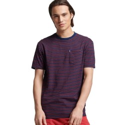 тениска,мъжки,тениски,superdry,vintage,indigo,stripe,t,shirt,dark,indigo,americana,red,(blue)