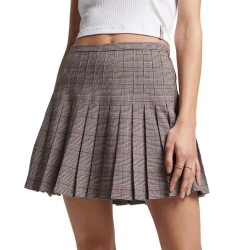 пола,дамски,поли,и,рокли,superdry,vintage,pleated,mini,skirt,vintage,pink,check,(pink)