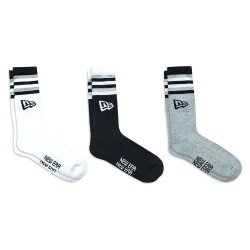 чорапи,мъжки,чорапи,new,era,retro,stripe,crew,socks,3,pairs,multicolor,(new,era,black,white,grey)