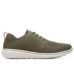 обувки,мъжки,маратонки,clarks,shoes,step,urban,trainers,green,(olive)