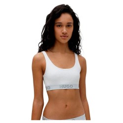 бюстие,дамско,бельо,дамски,бикини,и,танкини,hugo,sporty,logo,bralette,bra,white