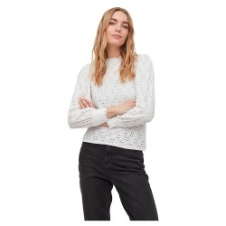 дамски,блузи,дамски,ризи,vila,kawa,long,sleeve,blouse,optical,snow,(white)
