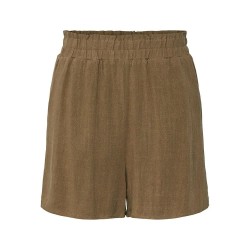 къси,панталони,дамски,панталони,yas,viggi,high,waist,shorts,green,(stone,gray,detail,solid)