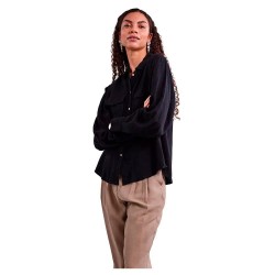 риза,с,дълъг,ръкав,дамски,блузи,дамски,ризи,yas,viggi,long,sleeve,shirt,black,(black)