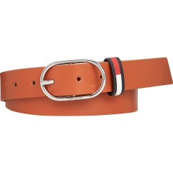 колан,колани,tommy,jeans,oval,3.0,belt,cognac,(brown)