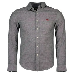 риза,с,дълъг,ръкав,мъжки,ризи,levi´s,®,battery,housemark,slim,long,sleeve,shirt,black,agate,(grey)