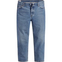 дънки,дамски,панталони,levi´s,501,original,cropped,jeans,blue