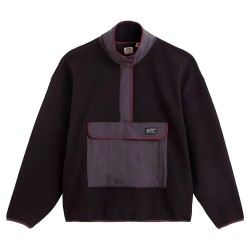 поларена,блуза,мъжки,пуловери,levi's®,polar,fleece,mock,neck,sweatshirt,black
