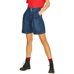 къси,панталони,дамски,панталони,jack,&,jones,eve,paperbag,akm1,jjxx,high,waist,denim,shorts,blue