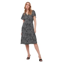 рокля,дамски,поли,и,рокли,vila,loe,wrap,short,sleeve,midi,dress,black,(black,aop,sally)